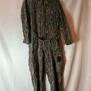 Vintage Men’s Ideal Camouflage Hunting Coveralls